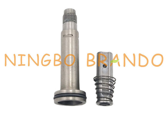2/2 de maneira NC flangeia haste de aço inoxidável do solenoide do tubo de Seat 7.3mm OD