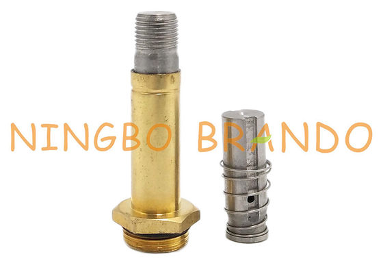 Haste de bronze 09F07370A2CNN 09F07370A2CNN 09F07370A2CNN do solenoide do tubo de Seat da linha do NC da maneira S9 2/2