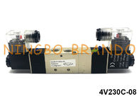 5 posição 1/4&quot; da maneira 3 tipo válvula de AirTAC de solenoide para o atuador pneumático 4V230C-08
