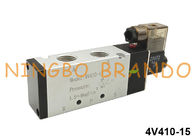 5/2 de válvula de solenoide pneumática Airtac da maneira datilografa 4V410-15 1/2” 220V 24V