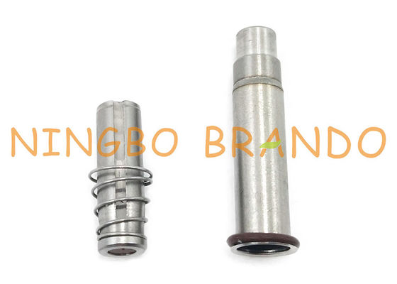 Armadura de aço inoxidável da válvula de solenoide do NC da maneira do tubo 3/2 do selo de Viton