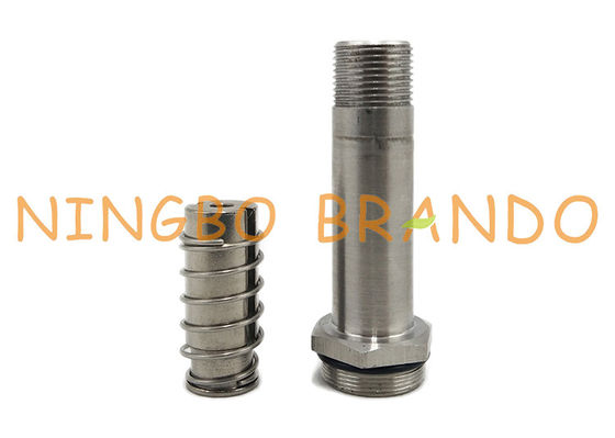 3 conjunto de aço inoxidável do atuador da haste do solenoide do tubo do NC 9.9mm OD da maneira