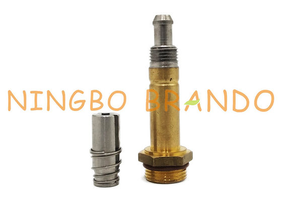 3/2 de armadura de bronze da válvula de solenoide da linha do tubo do atuador da maneira 9.9mm OD NC