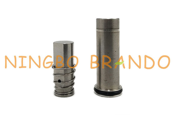 3/2 da flange normalmente fechada do sulco do anel-O do selo da maneira de armadura de aço inoxidável da válvula de solenoide de Seat NBR