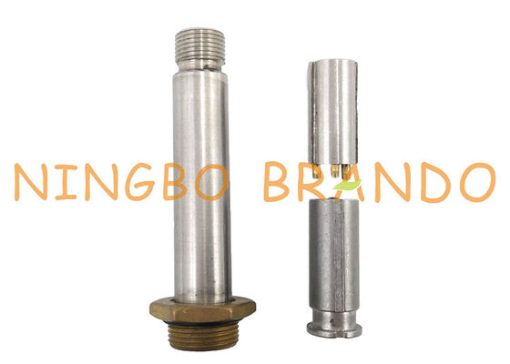 M16 maneira do tubo 2/2 da linha SS304 NENHUM conjunto da armadura da válvula de solenoide