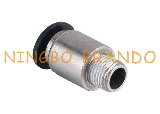 impulso reto masculino redondo de 1/2” 12mm para conectar os encaixes de mangueira pneumáticos