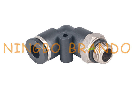 empurrar masculino do cotovelo de 1/8&quot; de 6mm rápido conecta os encaixes de mangueira pneumáticos