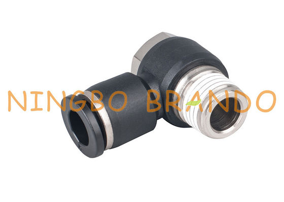 empurrar masculino do banjo de 1/4&quot; de 8mm para conectar rapidamente os encaixes de mangueira pneumáticos