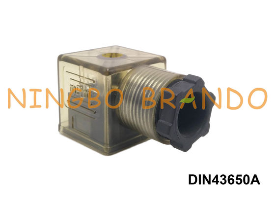 conector da bobina do solenoide do RUÍDO 43650A do formulário A do RUÍDO 43650 de 18mm MPM