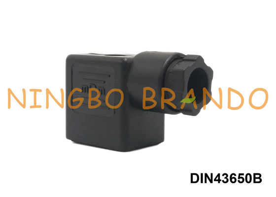 Tomada preta do conector da bobina do solenoide do formulário B do RUÍDO 43650 do RUÍDO 43650B de MPM