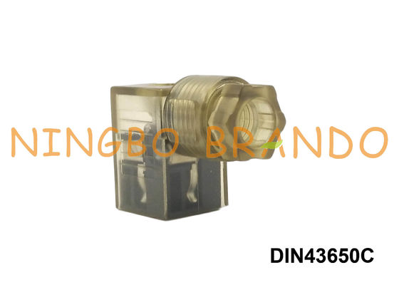 Tipo conector 24VDC do RUÍDO 43650 da bobina da válvula de solenoide de C DIN43650C
