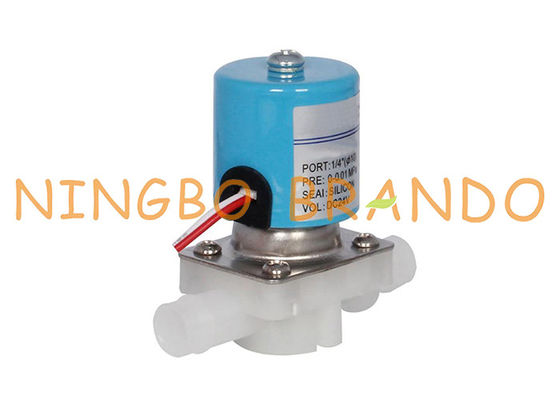 1/4&quot; válvula de solenoide plástica a ação direta do RO da conexão da tomada