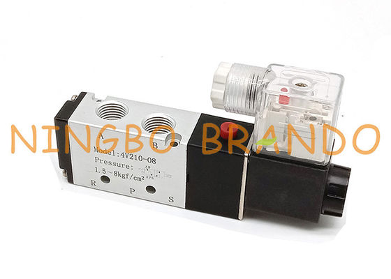 tipo válvula de 4V210-08 Airtac de controlo aéreo pneumática do único solenoide
