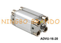 Tipo atuação pneumática de Festo do dobro do cilindro do estojo compacto de ADVU-16-20-P-A