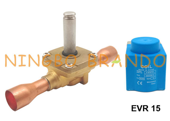 Danfoss datilografa a válvula de solenoide 7/8&quot; da refrigeração 032F1225 de EVR 15
