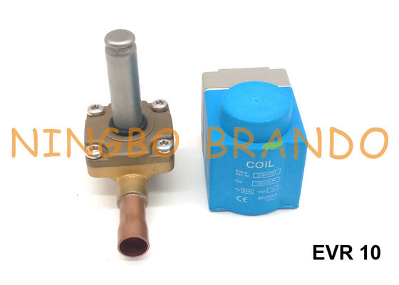 A linha líquida válvula de solenoide Danfoss da refrigeração datilografa EVR 10 032L1217