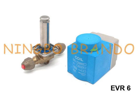 A refrigeração Danfoss da válvula de solenoide datilografa EVR 6 NC 3/8&quot; 032F8074