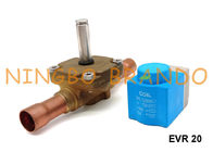 A válvula de solenoide líquida para a refrigeração Danfoss datilografa EVR 20 NC 7/8&quot; 032L1240