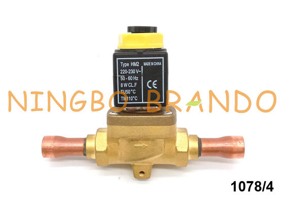 Castel Type 1078/4 válvula de solenoide solda de 1/2 da” para o sistema de refrigeração