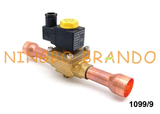 Castel Type 1099/9 de válvula de solenoide da refrigeração 1 1/8&quot; 220VAC
