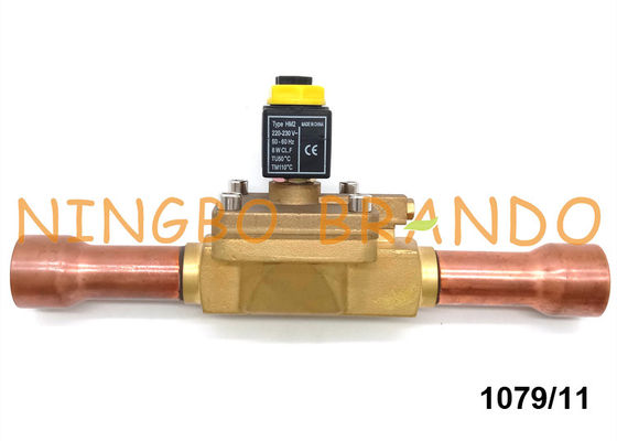 Castel Type 1079/11A6 1 válvula de solenoide de 3/8 de polegada no ciclo de refrigeração