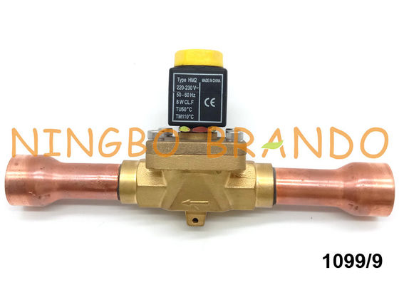 Válvula de solenoide 1 da refrigeração de Castel Type 1099/9A6 1/8 de polegada 220V