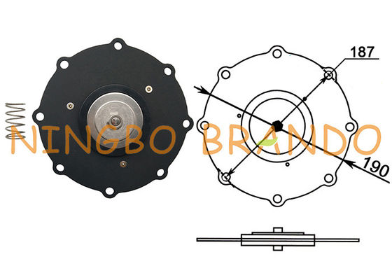 C113928 3&quot; pulso Jet Valve Replacement Diaphragm da polegada SCEX353.060