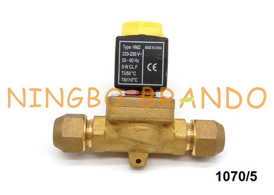 Linha líquida válvula de solenoide Castel Type da refrigeração 1070/5 de 5/8&quot;