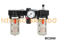 Tipo combinação de BC2000 Airtac do lubrificador do regulador do filtro de ar de FRL