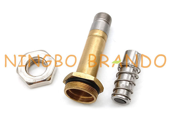 Armadura de bronze da válvula de solenoide do tubo da linha do NC da maneira S8 3/2