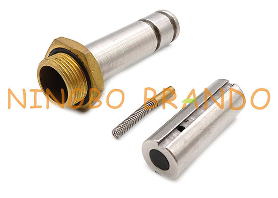 2/2 de armadura de aço inoxidável da válvula de solenoide de Seat da linha de bronze do NC da maneira