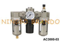 3/8&quot; tipo regulador e lubrificador de AC3000-03 SMC do filtro de ar da unidade de FRL