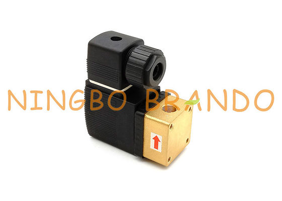 AC220V DC24V 1/4&quot; válvula de solenoide a ação direta do atuador do NC da polegada 6013