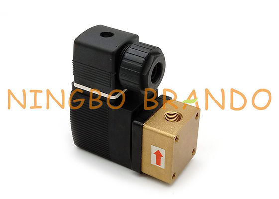 AC110V DC24V 1/4&quot; 1/8&quot; válvula de solenoide de bronze da maneira 6014 da linha 3 da polegada