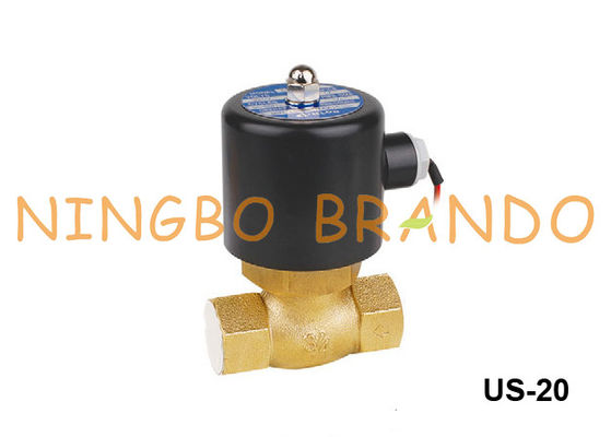 tipo água quente de 2L-20 US-20 Uni-D e válvula de solenoide 3/4&quot; do vapor 24V 220V