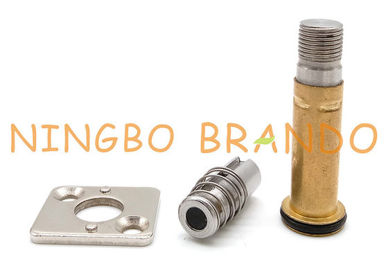 Da flange de bronze do tubo de guia do NC de 2 maneiras armadura pneumática da válvula de solenoide
