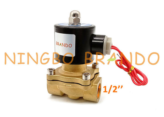 De UW-15 2W160-15 1/2 da polegada do NC válvula de solenoide de bronze do diafragma semi