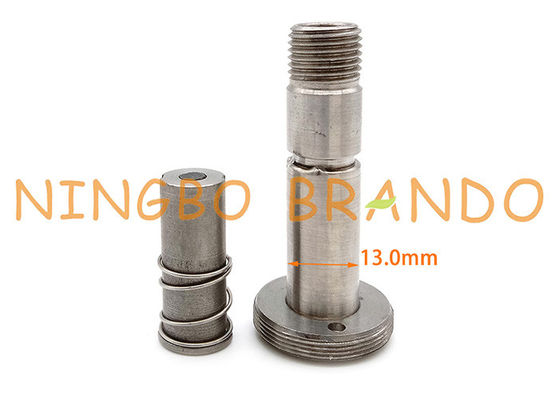 3 armadura de aço inoxidável da válvula de solenoide do controle de fluxo da maneira 13.0mm OD