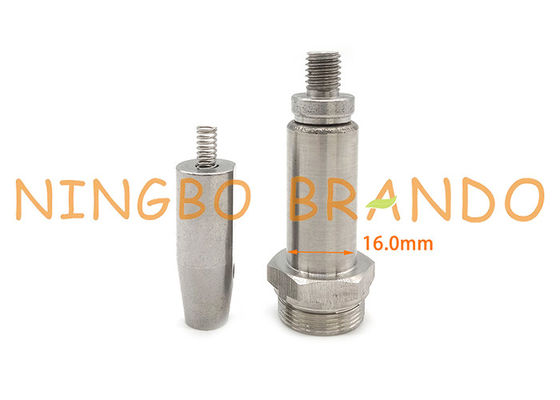 Haste da armadura do solenoide do selo do NC PTFE da válvula de solenoide 3/2 do ar da água