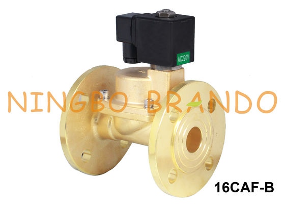 1&quot; 1 1/4&quot; 1 1/2” 2&quot; flangeou o vapor de bronze da válvula de solenoide 24 volts 220 volts