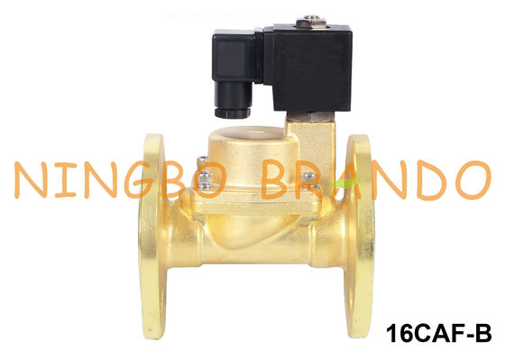 vapor de bronze 1&quot; 1-1/4” 1-1/2” 2&quot; da válvula de solenoide de 24V 220V extremidade da flange