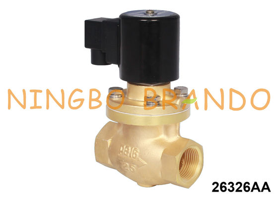 Válvula de solenoide 3/8" 1/2 do vapor de bronze e da água quente” 3/4" 1" 24V 220V