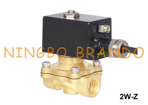 válvula de solenoide de bronze 12VDC da Ex-prova de 1/2” 24VDC 110VAC 220VAC