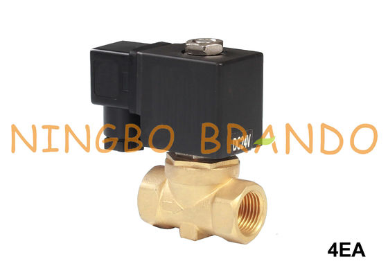 2/2 de válvula 1/4&quot; 3/8&quot; 1/2 de Operated Brass Solenoid do piloto do diafragma da maneira”