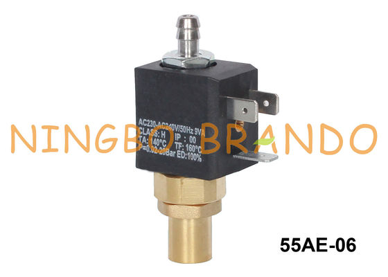 2-maneira de bronze 230V 240V da válvula de solenoide das peças do fabricante de café do café