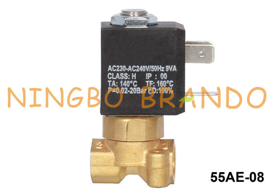 C.A. da válvula de solenoide 220V da maneira do fabricante de café 2 do café 230V 240V