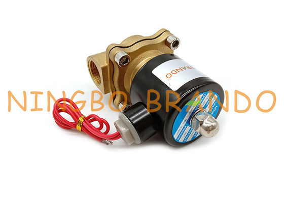 UW-15 2W160-15 1/2” 2/2 de válvula de solenoide de bronze do controle fluido da maneira