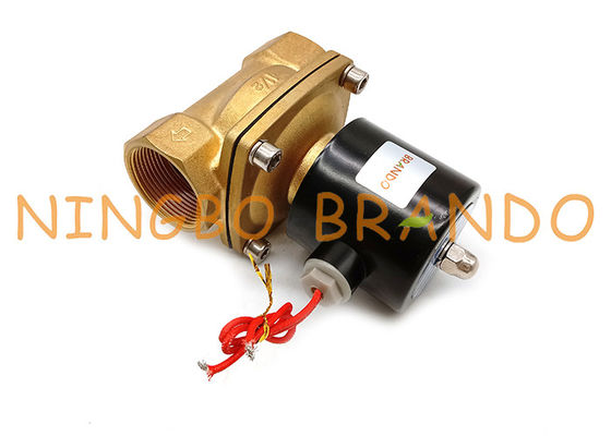 Válvula de solenoide de bronze do Semi-diafragma da polegada de UW-40 2W400-40 1-1/2