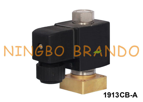 Maneira de bronze montada sub-base 24V normalmente aberto 220V da válvula de solenoide 2