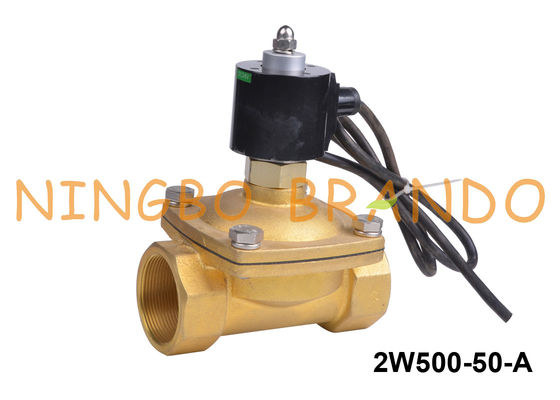 2&quot; válvula de solenoide IP68 de bronze impermeável para a fonte de água 24V 220V